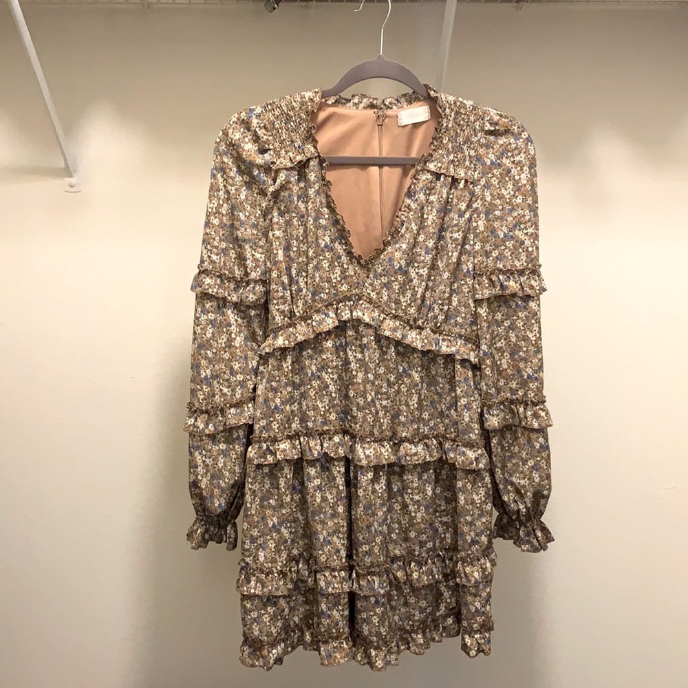 Altar’d State Short floral neutral Dress